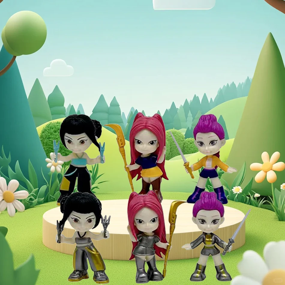 2025 nuevo Monster Hunt KPop Monster Hunt modelo hecho a mano caja ciega muñeca de moda decoración de escritorio ornamento regalo del Festival