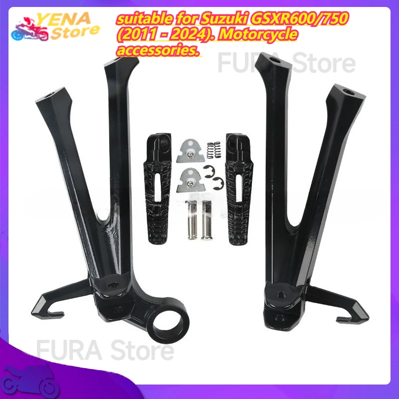 

Подножки на заднее сиденье мотоцикла подходят для Suzuki GSXR600/750 (2011–2024). Аксессуары для мотоциклов.