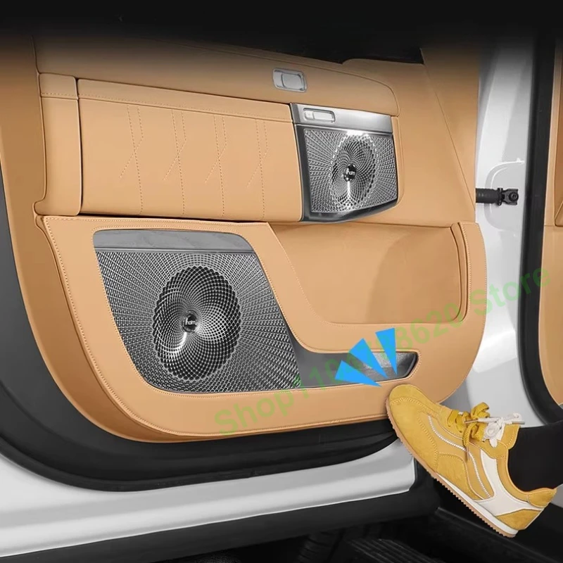 

Для Zeekr 9X дверная накладка дверная панель наклейка от царапин основный и пассажирский защитный коврик аксессуары для интерьера