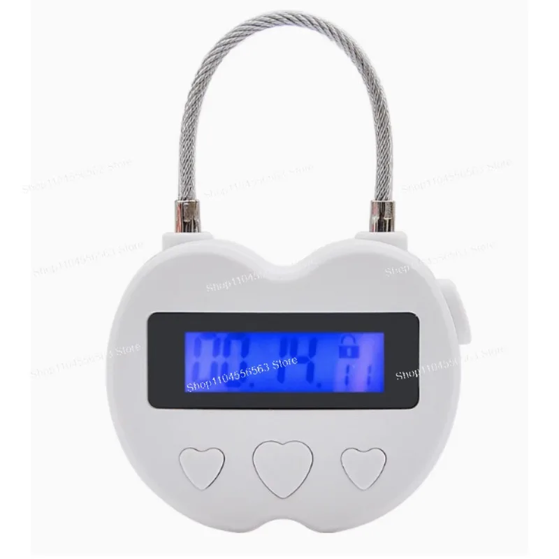 قفل وقت الجسم المعدني شديد التحمل، قفل USB قابل لإعادة الشحن مقاوم للماء، مؤقت شاشة LCD للسلامة والراحة وأمن المنزل