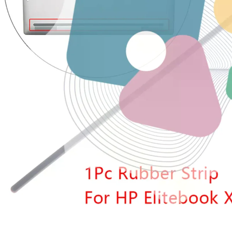 

1Pc Rubber Strip Laptop Bottom Shell Cover Foot Pad For Elitebook X360 1030 G3 Non-Slip Bumper Feet Strips