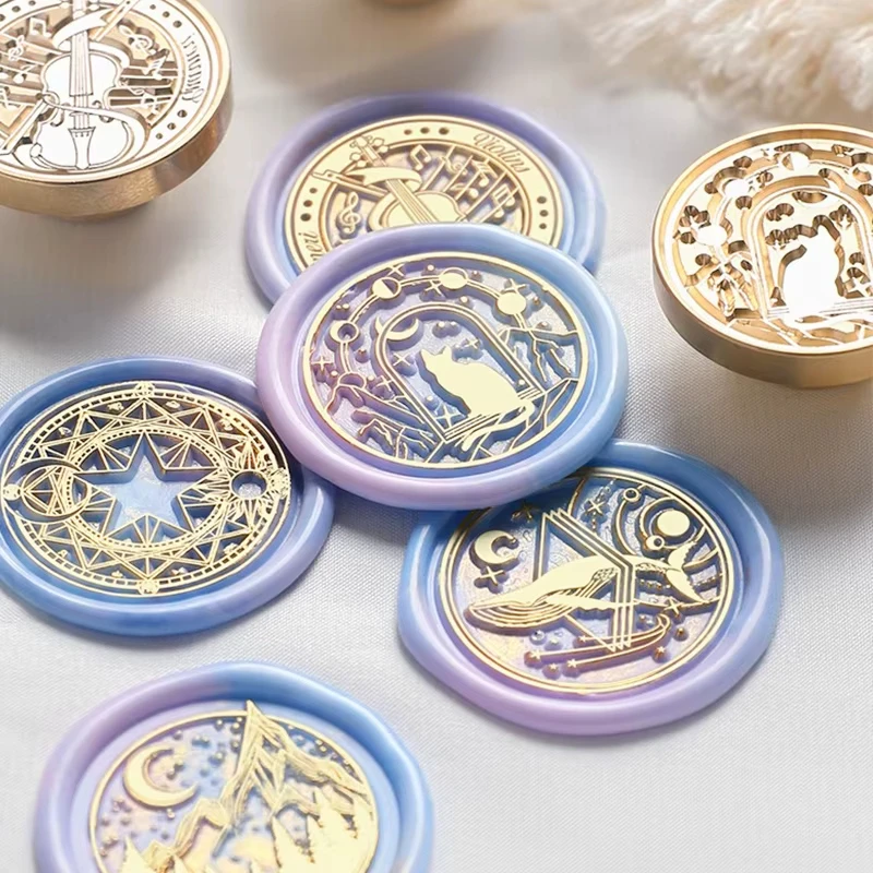 9 Wax Seals+1 Handle, Wax Seal - огляд і ціна Wax Seal Stamp Kit
