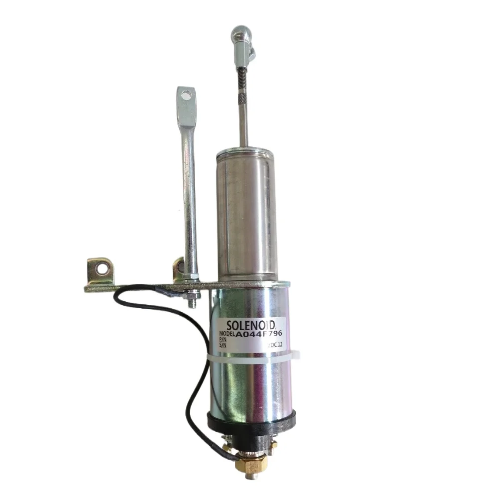 12V shutdown solenoid valve suitable for diesel generator spare parts