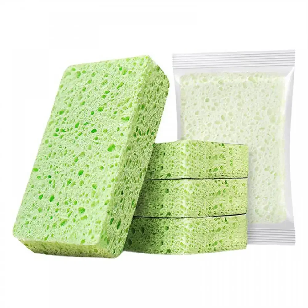 New Wood Pulp Sponge Car Washing Sponge Double-sided Sponge Cleaning Household Cleaning Products Kitchen Cleaning Dish Towel