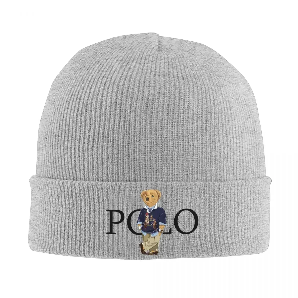 قبعة محبوكة كلاسيكية لطيفة بدون حافة، قبعة شتوية، قبعة بولو هيب هوب دافئة، أنماط للرجال والنساء