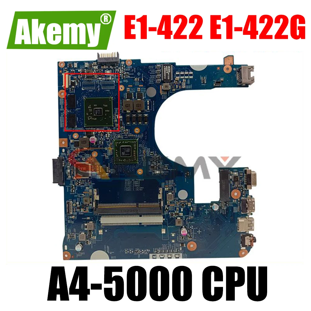 

For Acer Aspire E1-422 E1-422G Laptop Motherboard 12247-3 48.4ZF01.031 48.4ZF02.031 A4-500 100% Tested OK
