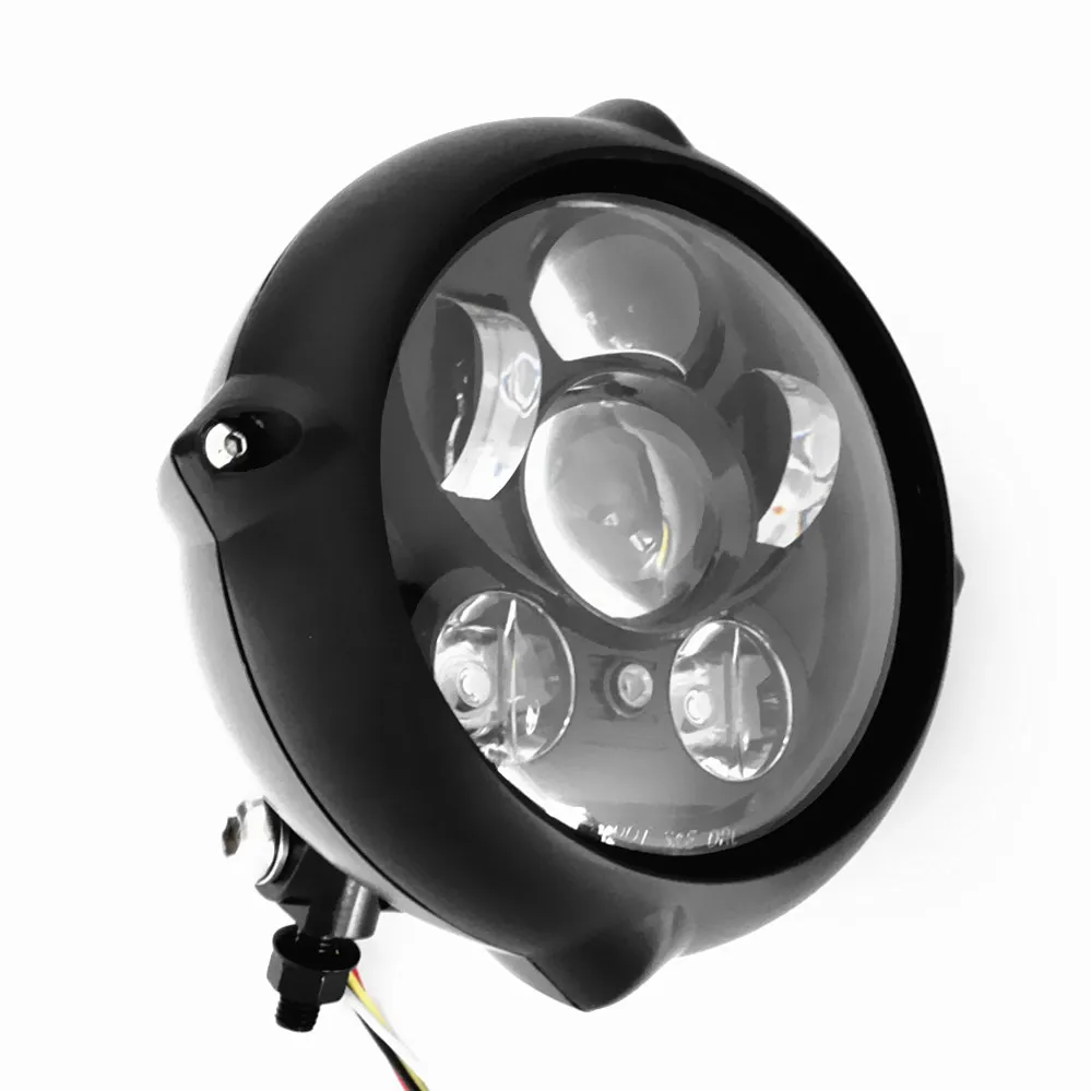 

5.75'' Custom LED Motorcycle Headlight for Harley Cafe Racer