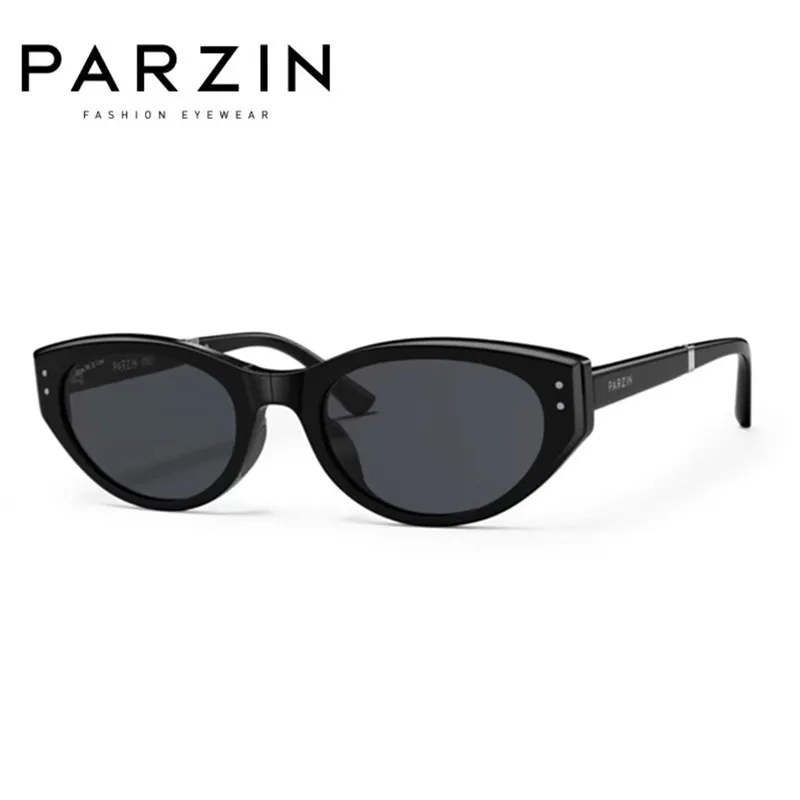 PARZIN Folding Sunglasses Women Vintage Cat Eye Small Frame  Female Sun Glasses New 91511