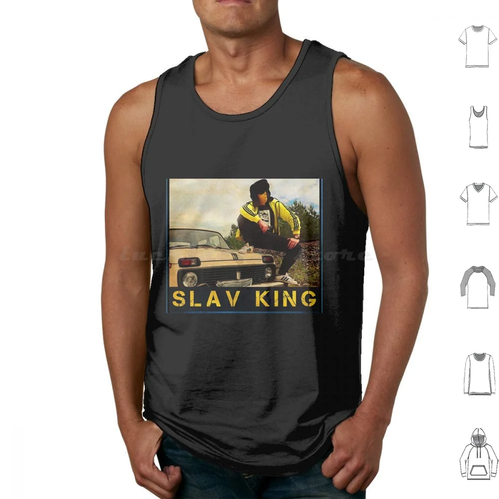 Slav King Boris Tank Tops Print Cotton Father John Misty Indie Fathers Day Folk Music Misty Fleet Foxes Father Father
