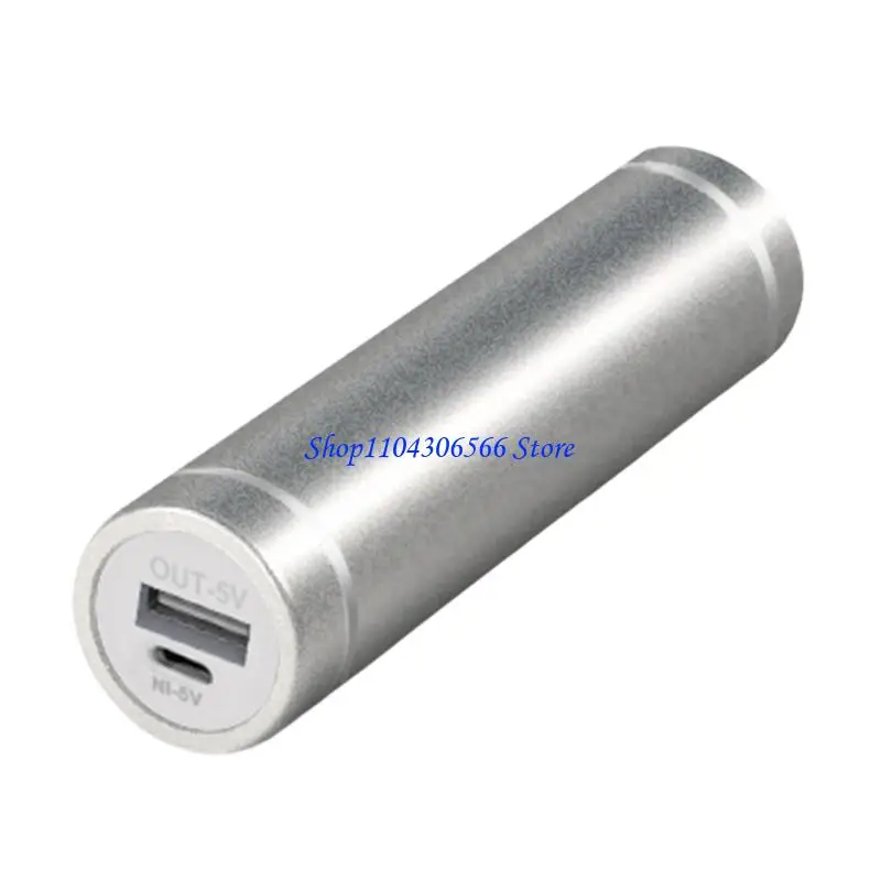 02DD Not Welds DIY Case Spring Terminals Structure Aluminum Housing 500+ Recharges Cycles 18650 21700 Cell Compatibility Shock