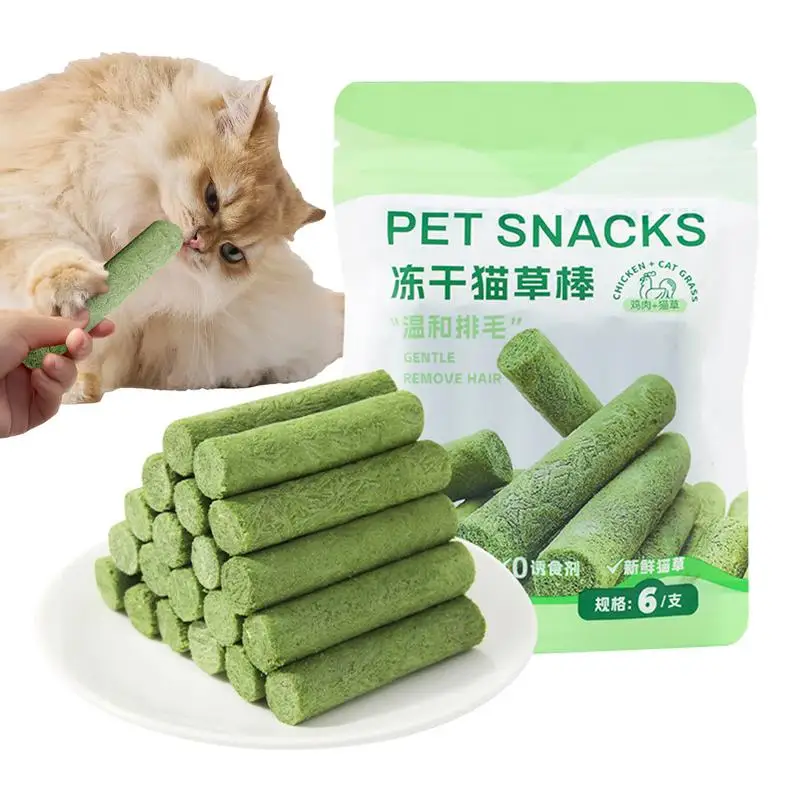 Cat Grass Teeth Grinding Stick Chew Toy Catnip Toys Cat Grass Sticks Cat Kitten Pet Snacks Ready To Eat Baby Cat Teeth Cleaning