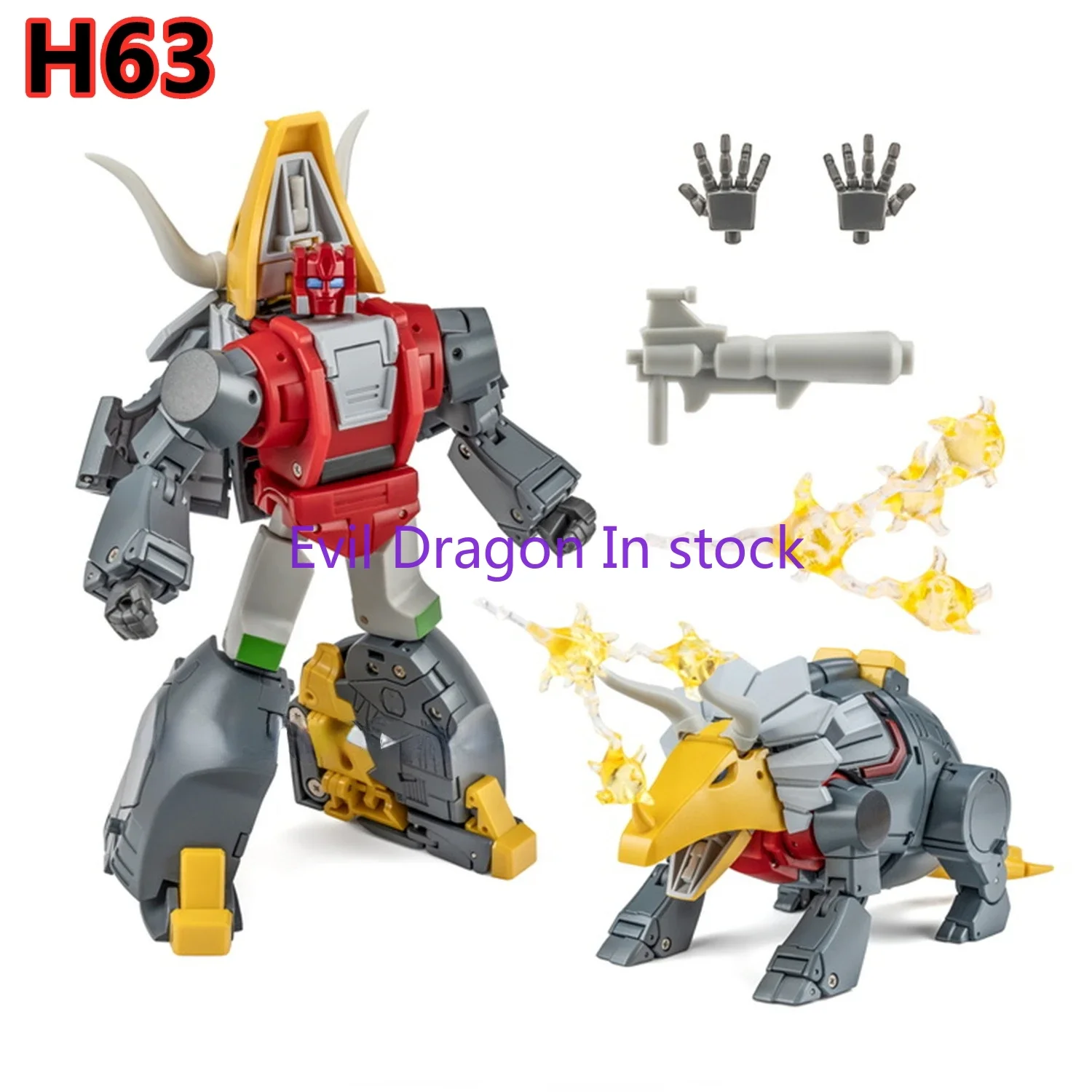 En stock: Figura de acción transformable NA H63 Gorgo Slag, juguete coleccionable, regalo