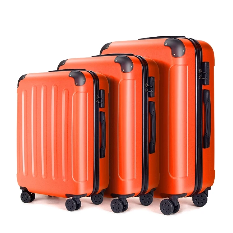 

Custom traveling 360 degree travel abs suitcase luggage trolley bag sets cart baggage 28 inch