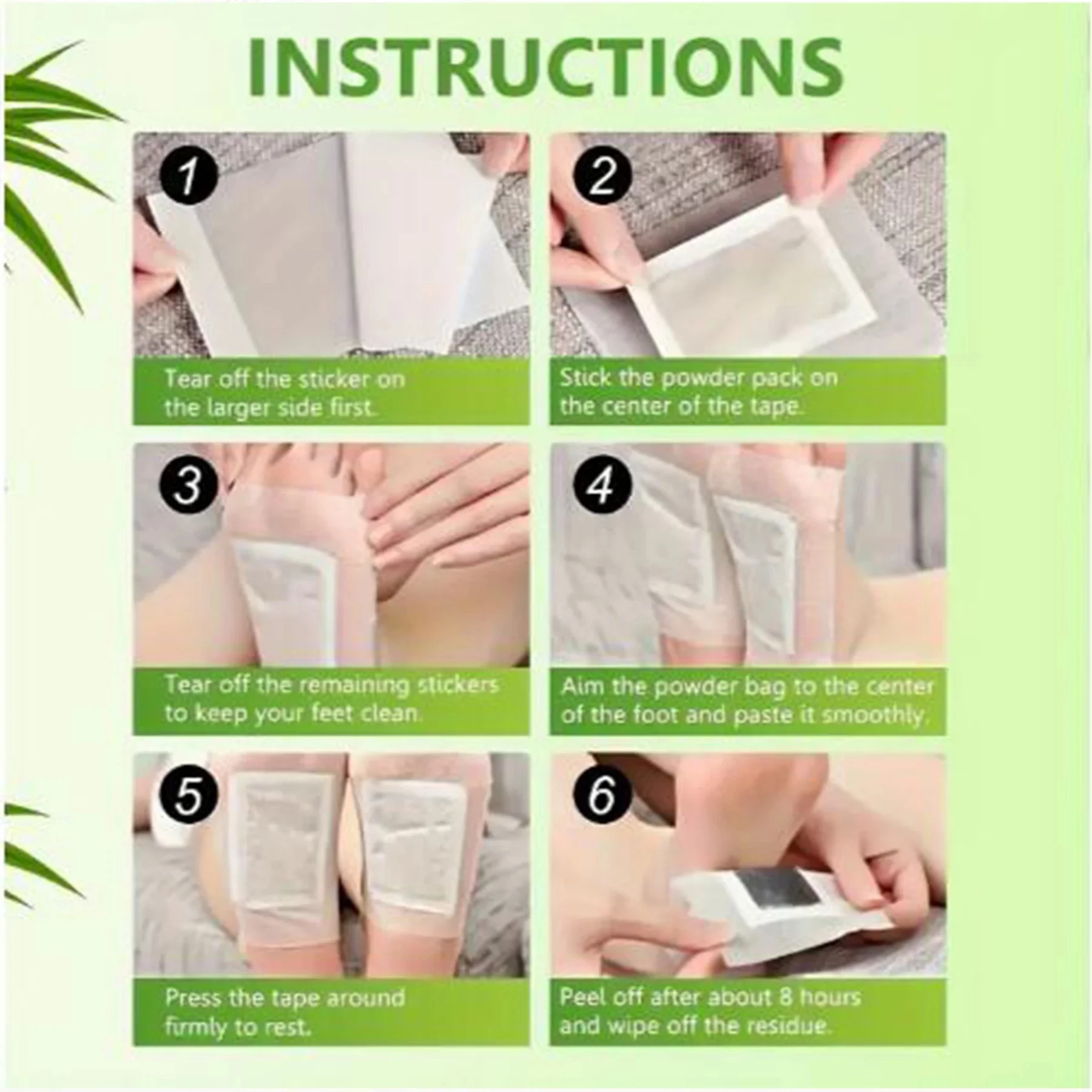 50 قطعة بقع السموم القدم الإجهاد الإغاثة قدم النوم العميق العشبية السموم ملصق تكييف الجسم تخفيف الإجهاد أداة العناية بالقدم