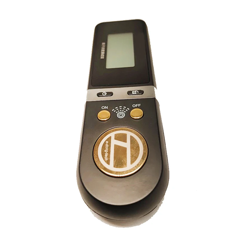 Portable Negative Ion Concentration Detector Air Ion Concentration Tester High Quality Gold Plated Blue Screen Display