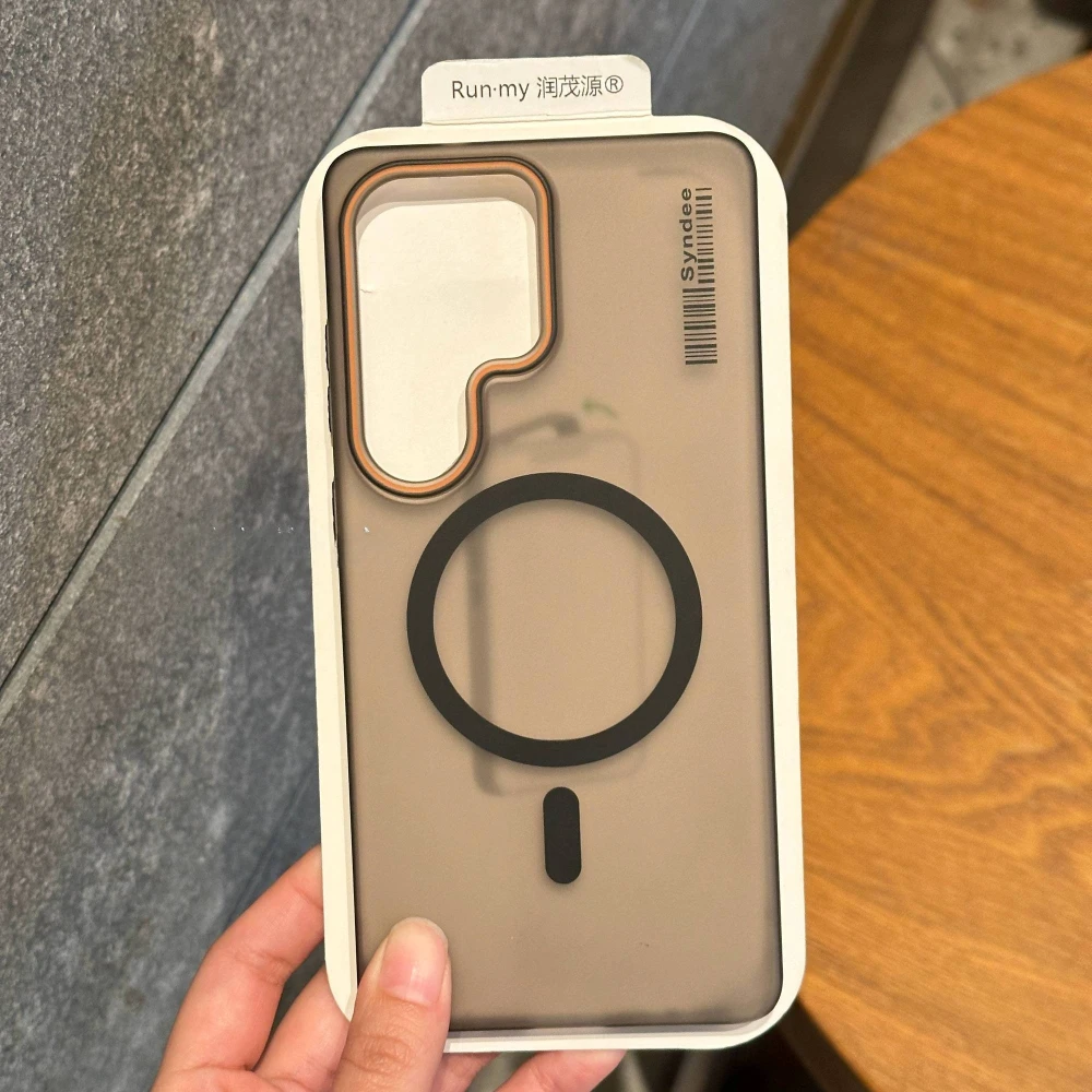 For Samsung Galaxy S26 Ultra S26 Plus Case Matte Simple Hard PC Magnetic Non-slip Protect Phone Case For Galaxy S26 Shell Bumper