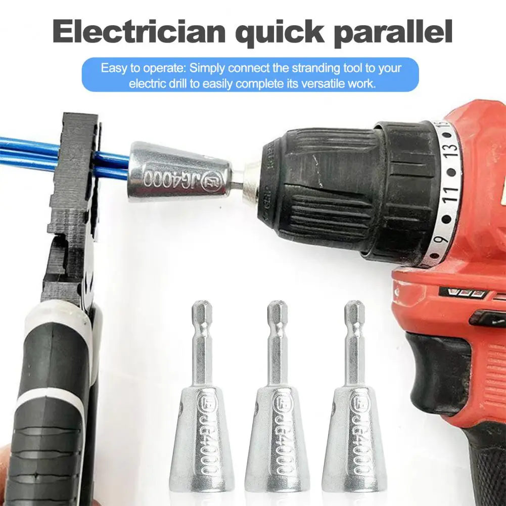 1/4 Inch Corded Drill Driver Wire Strippers Hex Shank Wire Twisting Stripping Drill Driver Wire Strippers Wires Stripper Twister