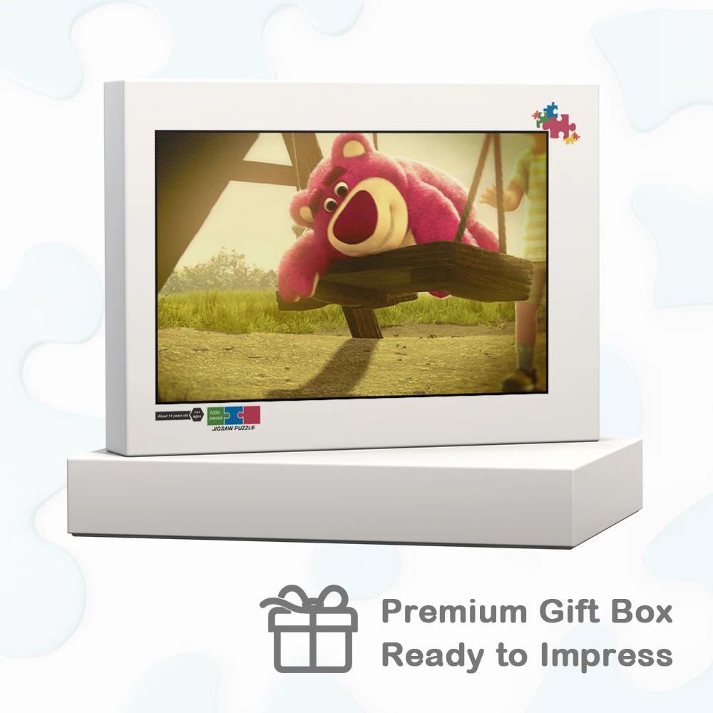 Lotso Oscillazione con corde Puzzle Toy Story Personaggi dei cartoni animati Puzzle per adulti di grandi dimensioni Apprendimento Educazione Divertimento Gioco per famiglie Regalo