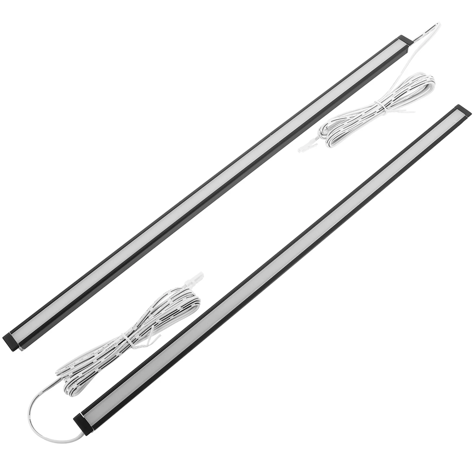 

2Pcs Under Cabinet Lights Rechargeable Hidden Mount Ultra Narrow Night Light for Wardrobe Drawer Kitchen Closet Lighting