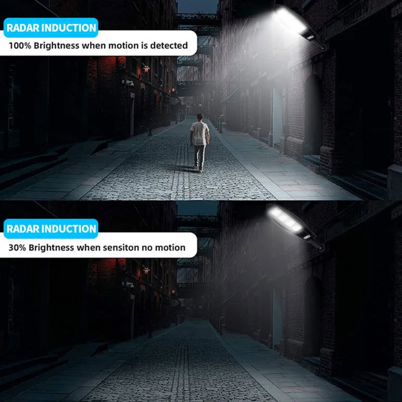 Creative Human Body Induction Courtyard Home Remote Control Garden Terrace Light Outdoor Solar Integrated Sword Street Light