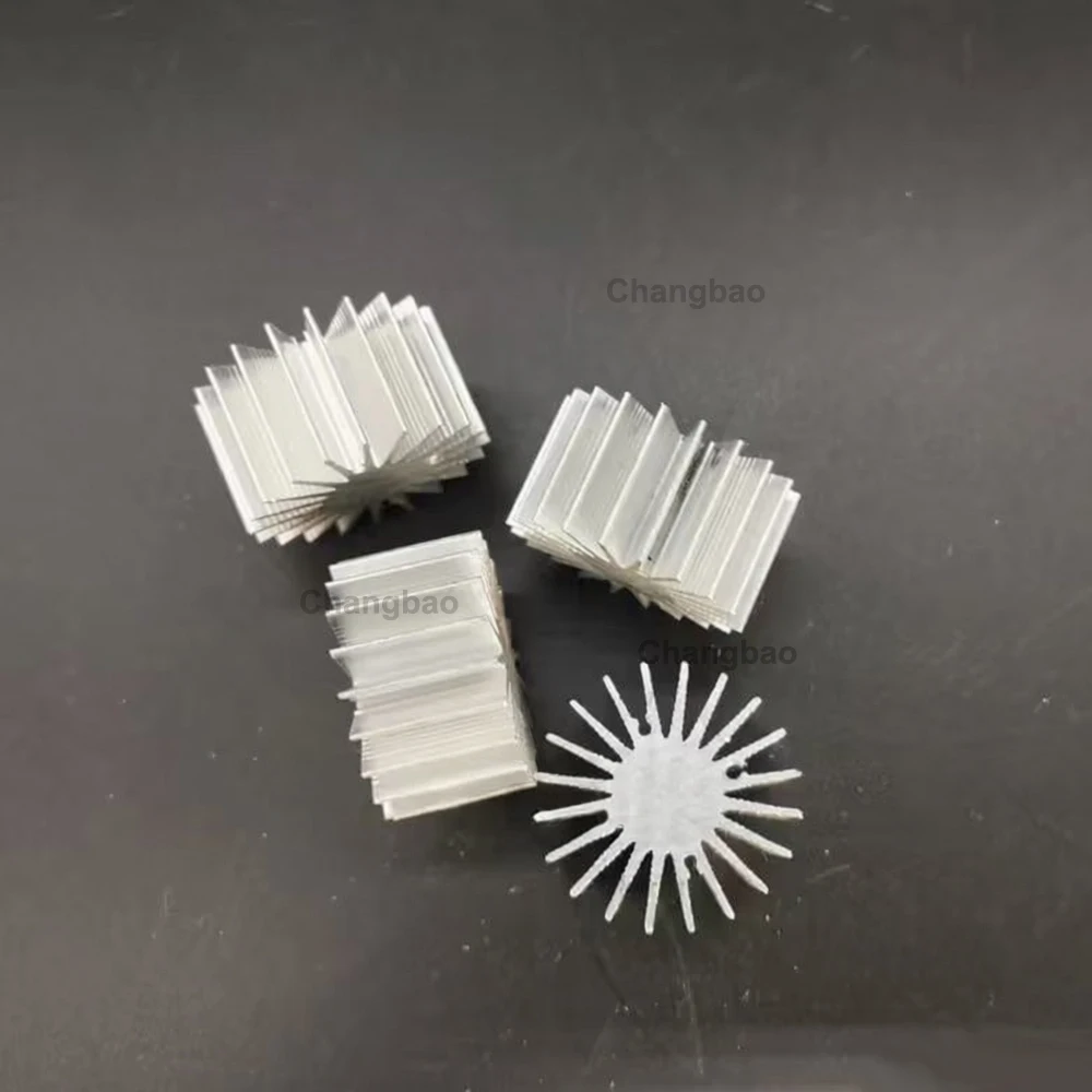 ￠36*20mm Aluminum Heat Sink Lamp Radiator for 1W/3W High Power LED