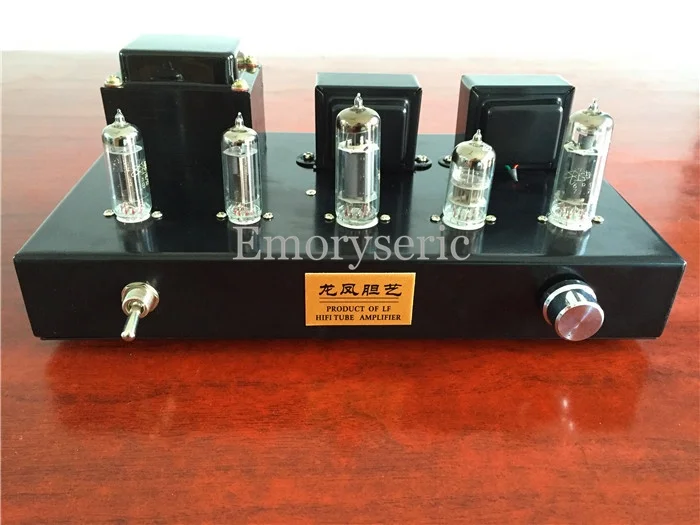 Kit Amplifier Tabung Vakum 6N2 6P14 DIY, Tabung Rectifier HIFI Power Amp Siap Pakai