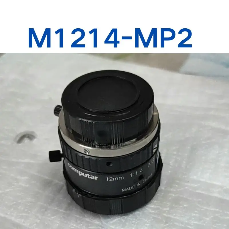 

Used M1214-MP2 high-definition 12mm fixed focus industrial lens tested OK function intact