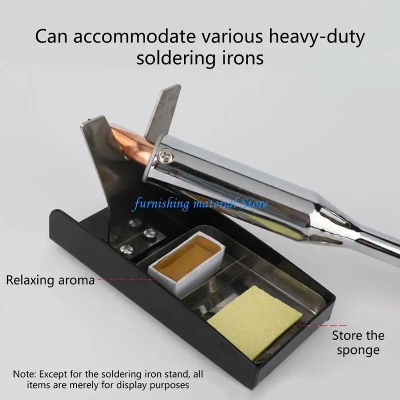Y5GD منظم أدوات لحام الحديد القوي مع تصميم إسفنجي للتنظيف موفر للمساحة