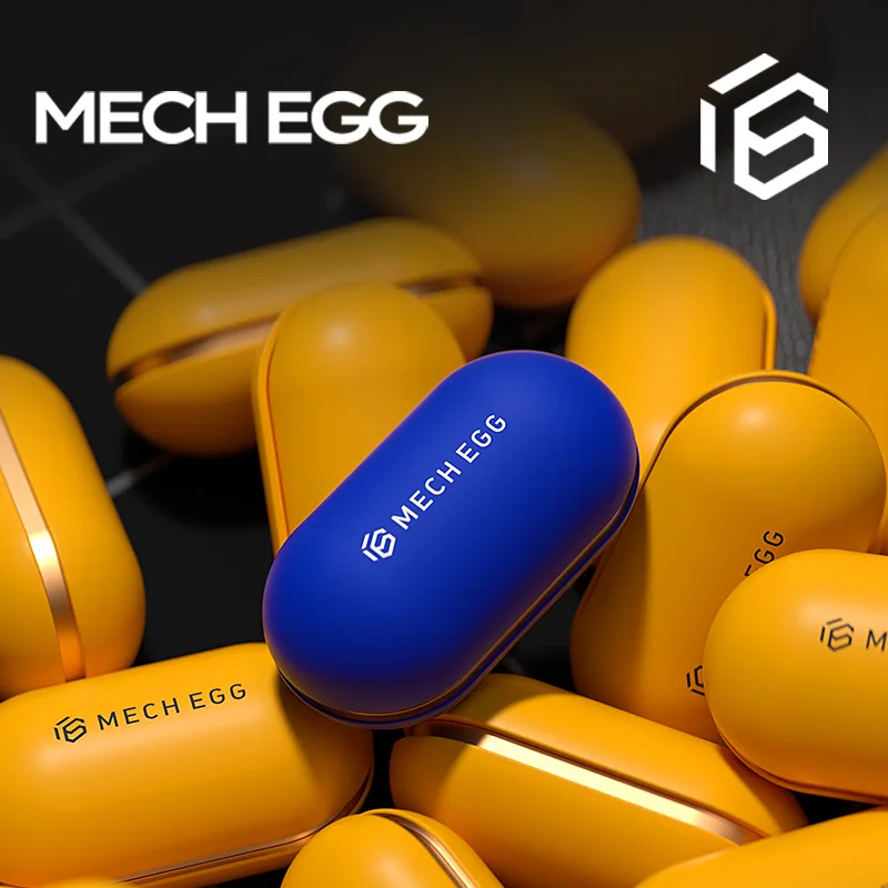 Mech Egg EDC Fidget Slider Metal Fidget Toys ADHD Tool Anti-anxiety Office Desk Toys Adult Stress Relief Toys Christmas Gifts