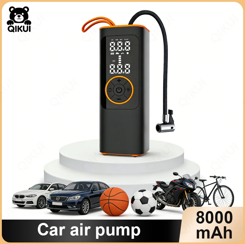 

12V Portable Car Jump Starter Power Bank for Emergency Starting lVehicles SUVs Trucks Motorcycles Bicycles Air Pump