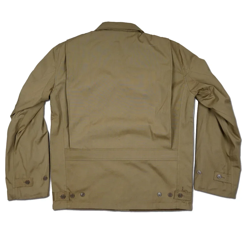 US M41 Coat Jacket Coat Outdoor Retro WW2 Uniform Cotton Running Suit for Men Equipment Stand Up Collar WWII WW2