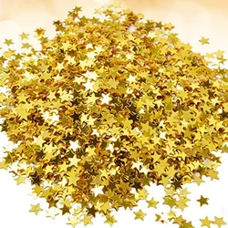 6000pcs Paper Stars 6mm Star Confetti Glitter Metallic Foil Stars Table Confetti for Party Wedding Festival Decorations DIY