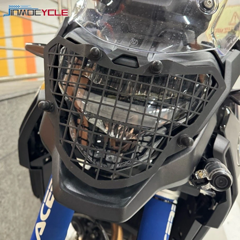 ل BMW F900GS F 900 GS 900GS GS900 2024 2025 2026 GS 900 دراجة نارية جزء العلوي كشافات مصبغة درع غطاء حماية حامي