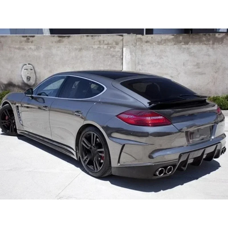 

Unpainted Front Rear Bumper Side Skirt For Panamera 970 V Style Body Kit Exterior Accessories