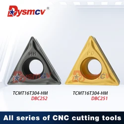 TCMT090204 TCMT110204 TCMT16T308-HM TCMT090208-HM DBC251 DBC252 Turning Blade High Quality Lathe Cutting Inserts Turning Cutter