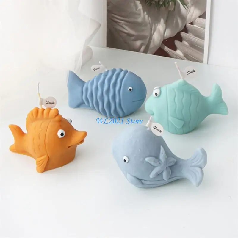 

G5GC Quality Mold Animals Craft Art Silicone Molds DIY Handmade Soap Mould Wax Making Tools
