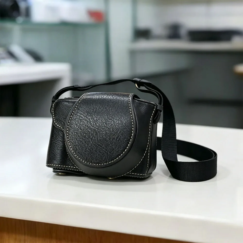XM5 Full Camera Case Pu Leather Camera Case Body Pouch For Fujifilm XM5 With Strap