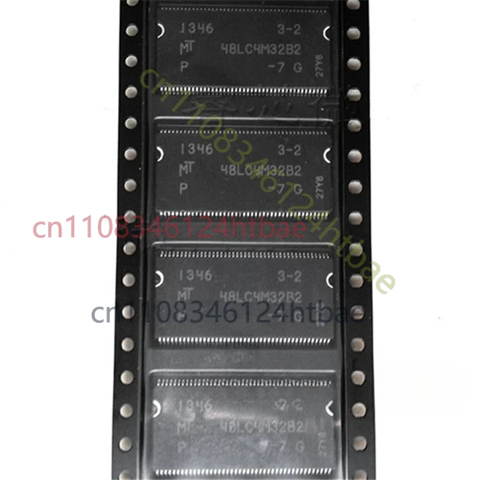 For 5PCS MT48LC4M32B2P-7:G MT48LC4M32B 4Mx32 128MBit SDRAM TSOP86 Memory IC New Original