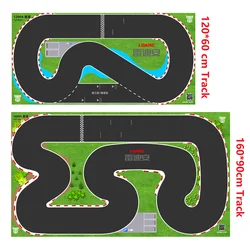 LDARC Portable Race Track Mat 160*90mm 120*60mm PK mesh cloth Accessory for Table Racing 1/76 1/64 1/58  Mini RC Car training
