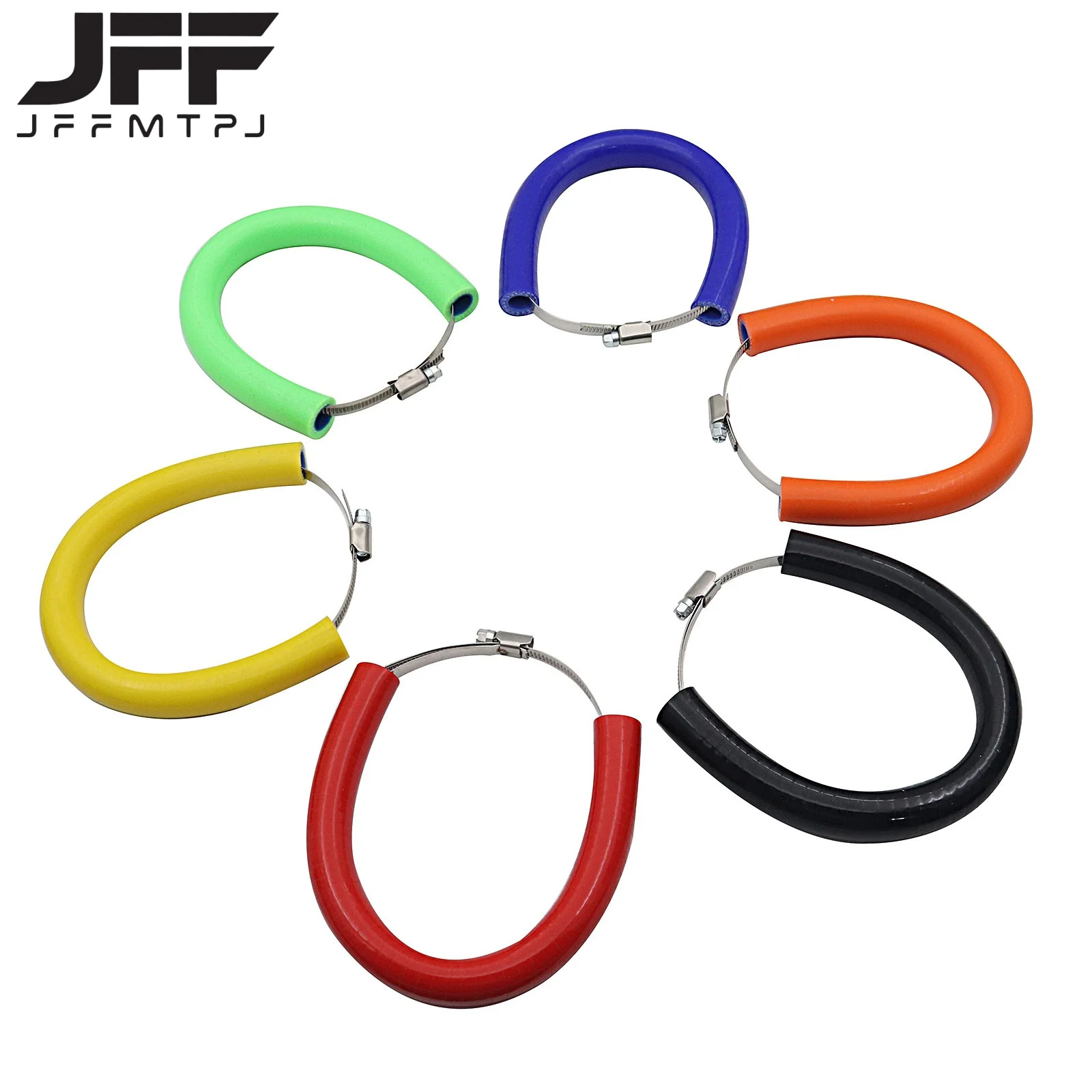 Universal Motorcycle Oval Exhaust Protector Can Cover For KTM Dirt Bike Accessories Silicone Guard Anti-hot 250 350 450 500 CC