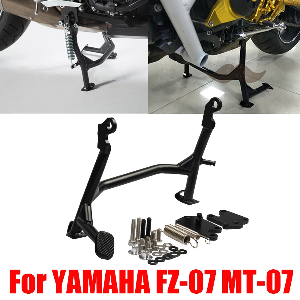 

For Yamaha MT07 MT-07 MT 07 2013-2020 Motorcycle Kickstand Centerstand Center Parking Stand Firm Holder Support Central Bracket