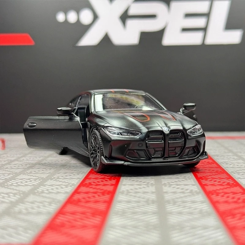 

1:36 M4 CSL модель из сплава, литая под давлением металлическая модель автомобиля, моделирование, миниатюрные весы, детские игрушки, подарок