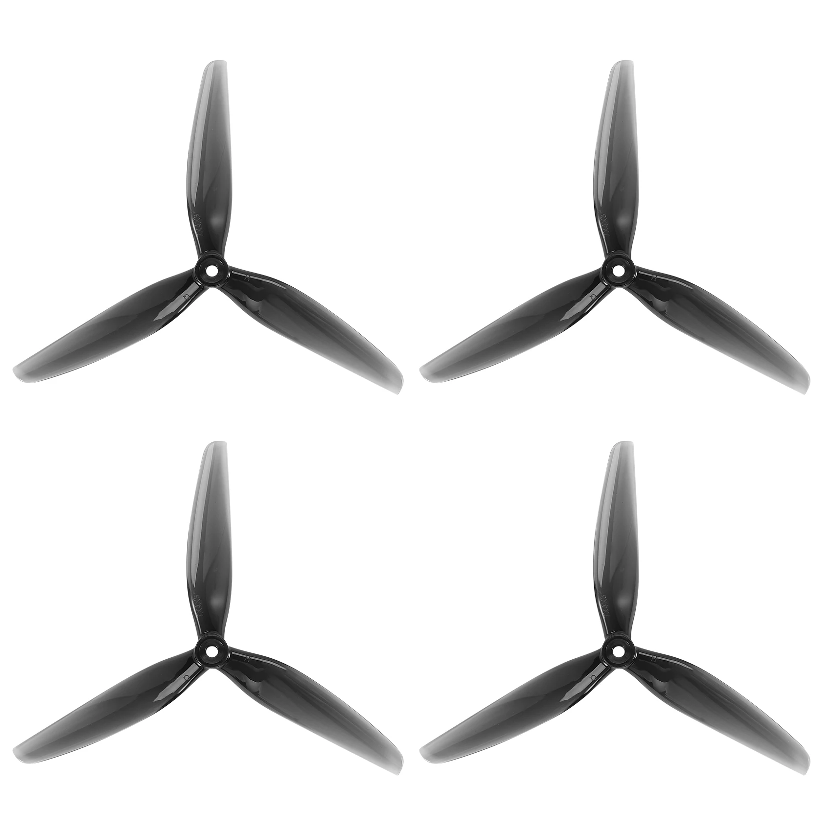 2 Pairs for HQ Prop 7X4X3 Propeller 7040 POPO Prop 7Inch 3-Blade Props for RC DIY FPV Racing Drone