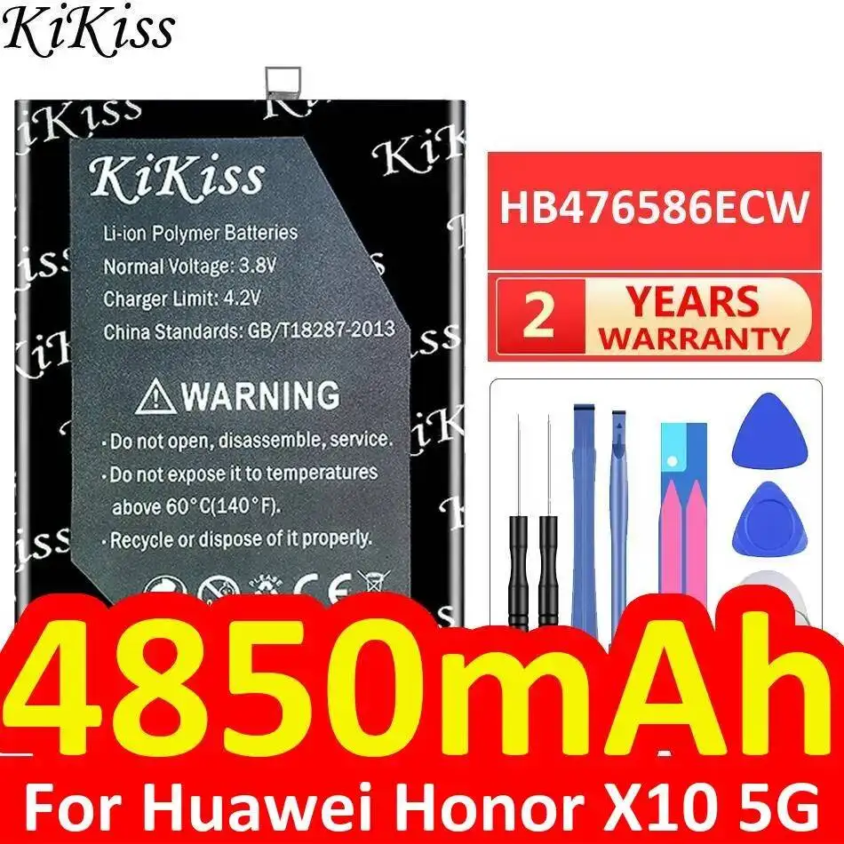 

Аккумулятор HB476586ECW 4850 мАч для мобильного телефона Huawei Honor X10 5G