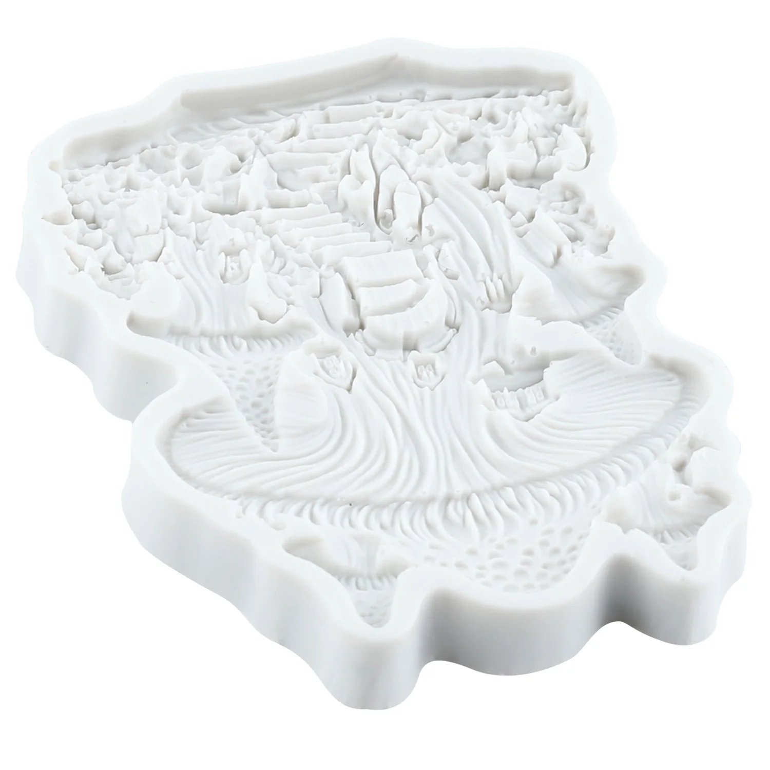 Mushroom Castle Silicone Molds Mushroom Fondant Cake Decorating Tools Cupcake Topper Candy Craft Gum Paste Polymer Clay view 4
