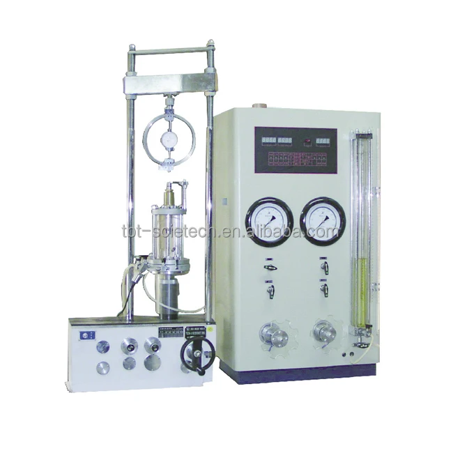 30KN Medium Pressure Triaxial Testing Machine/Triaxial Apparatus/Soil Testing Kit