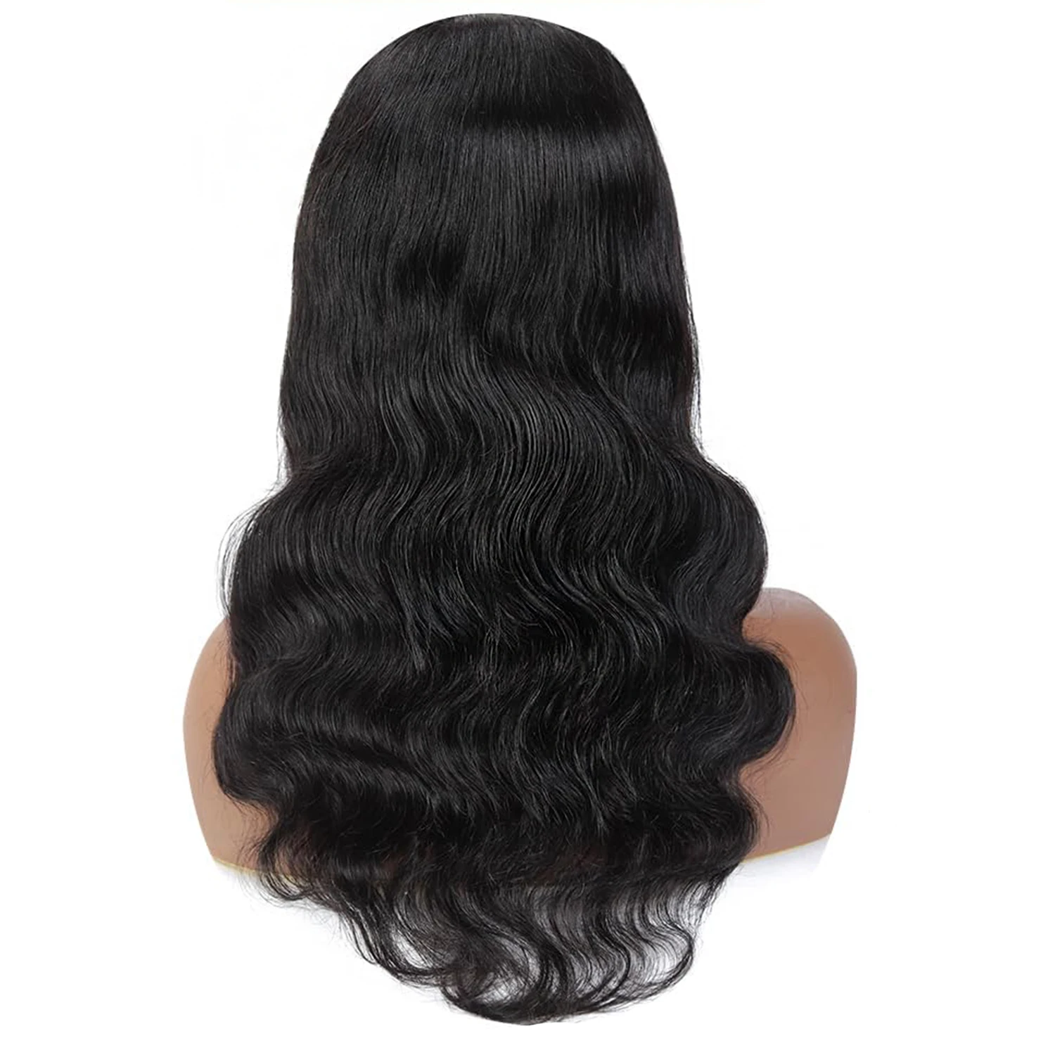 Parrucca Bang Densità 180% Parrucca per capelli umani Parrucca per capelli umani con frangia Parrucca 100% capelli umani Remy brasiliani per le donne 26 pollici