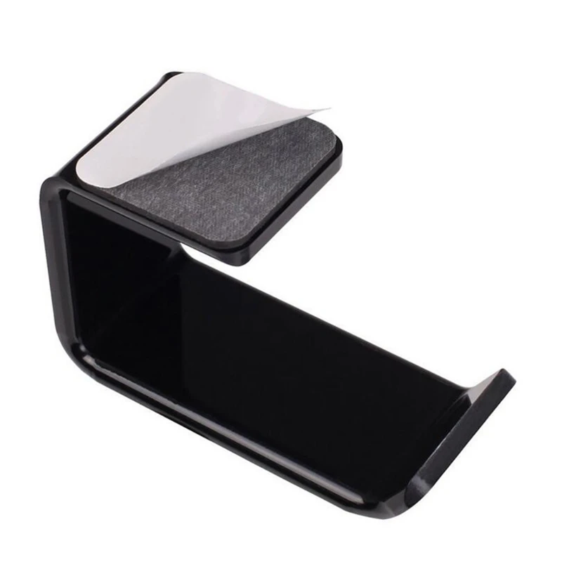 헤드셋 스탠드 데스크 디스플레이 브래킷 행잉 후크 이어폰 랙 스토리지 행거 홀더 벽걸이