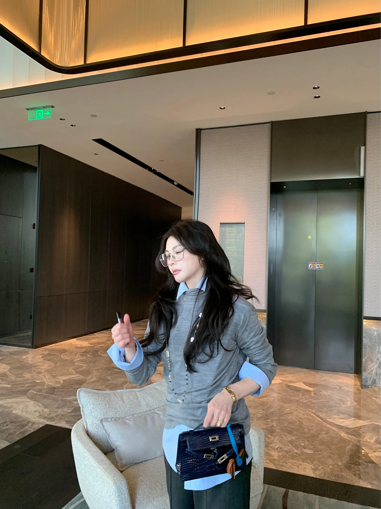 

Женская вязаная кофта с высоким воротом из чистого хлопка, приталенного кроя, для повседневной носки, ASM ANNA. Красивый джемпер из мериносовой шерсти, дышащий и комфортный.