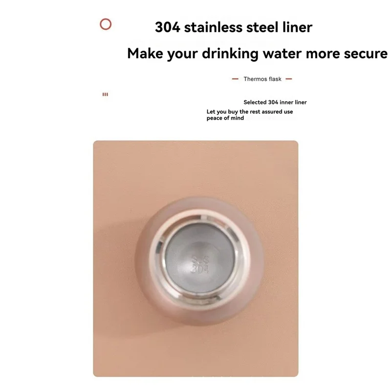 

Мини-термос Fatty, удобная карманная чашка с кольцом, простая и стильная чашка